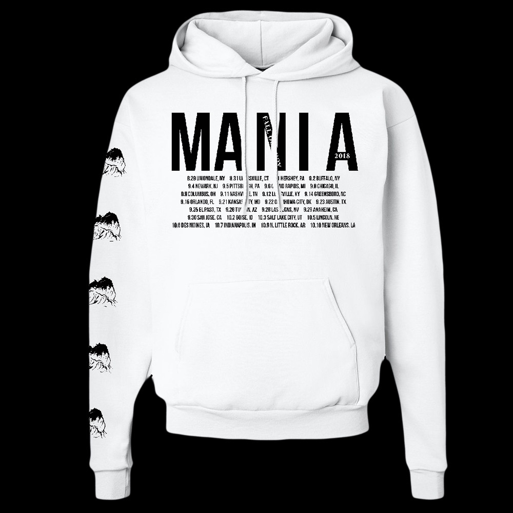 NWOT Fall Out Boy Mania Hoodie